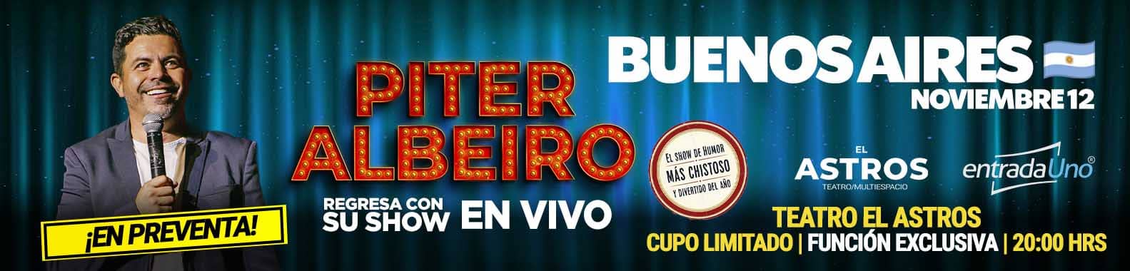 Piter Albeiro en Vivo