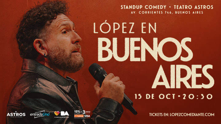 Imagen de LÓPEZ EN BUENOS AIRES, de Juan Pablo López