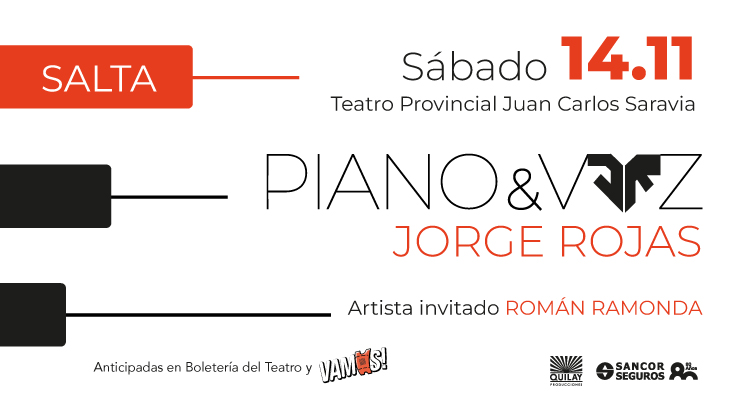 Jorge Rojas Piano y Voz